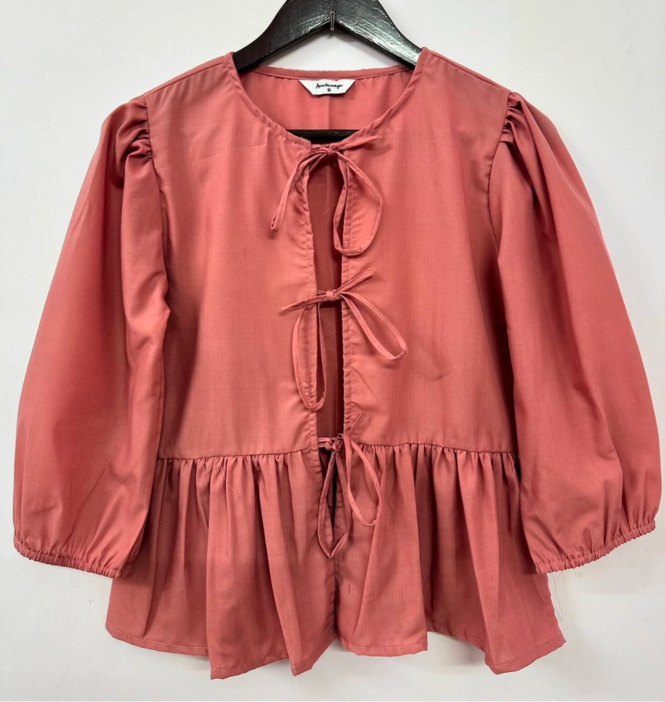 FRONT TIE TOP
