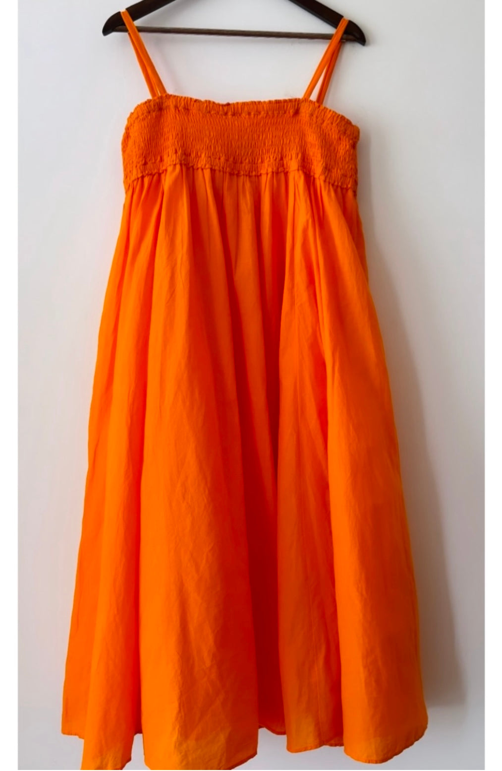 STRAPPY VOLUMINOUS DRESS