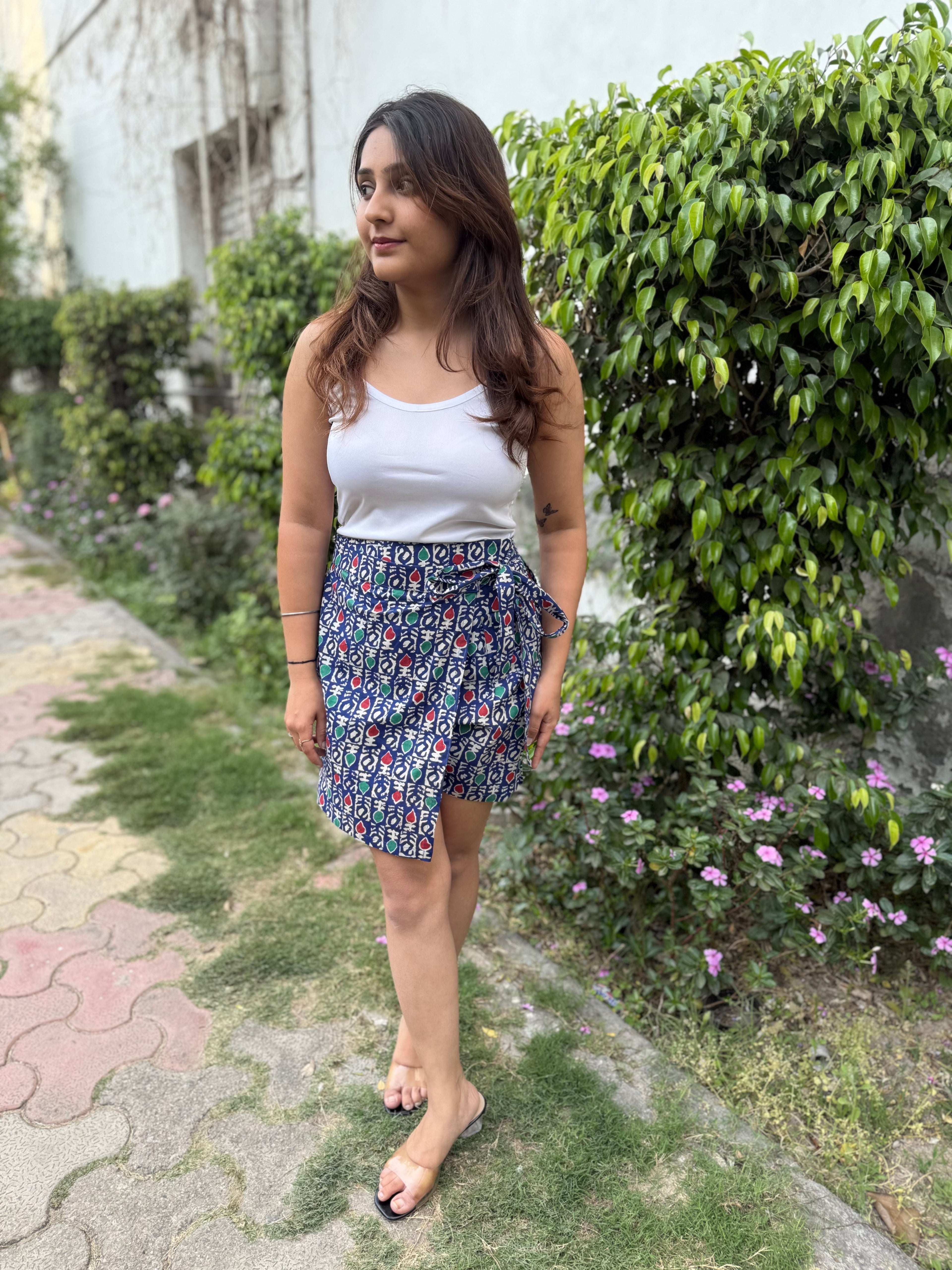 KNOT STYLED SKORT