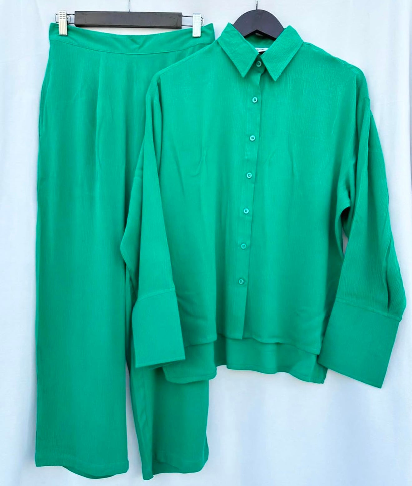 STRAIGHT COLLAR CO-ORD SET