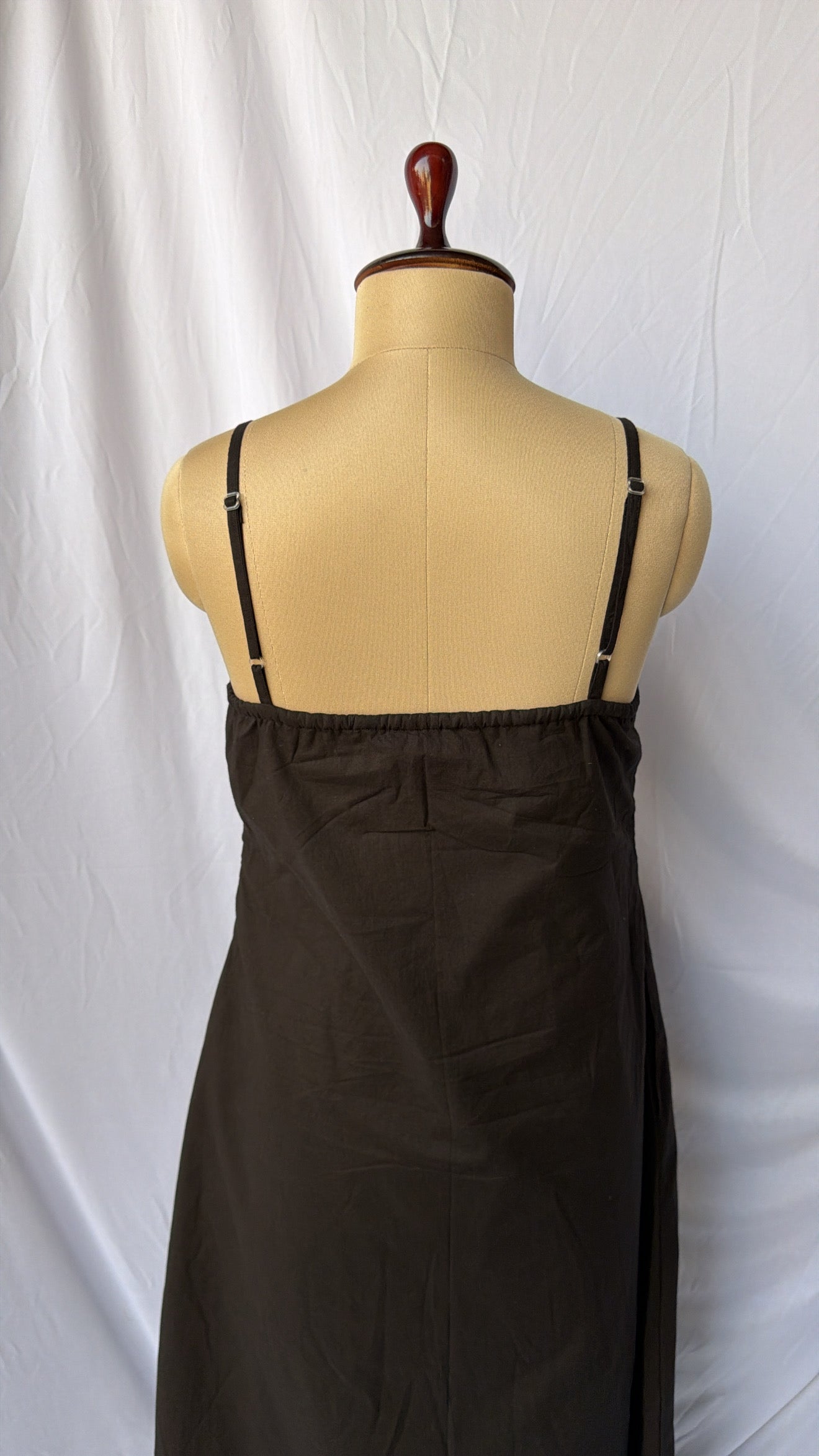 BLACK SPAGHETTI WITH LINING