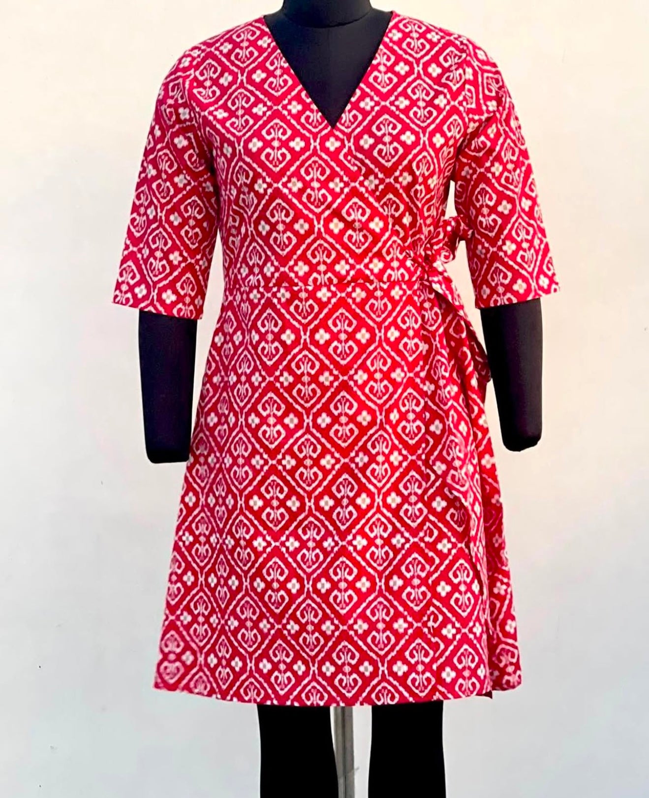 SHORT WRAP ON DRESS