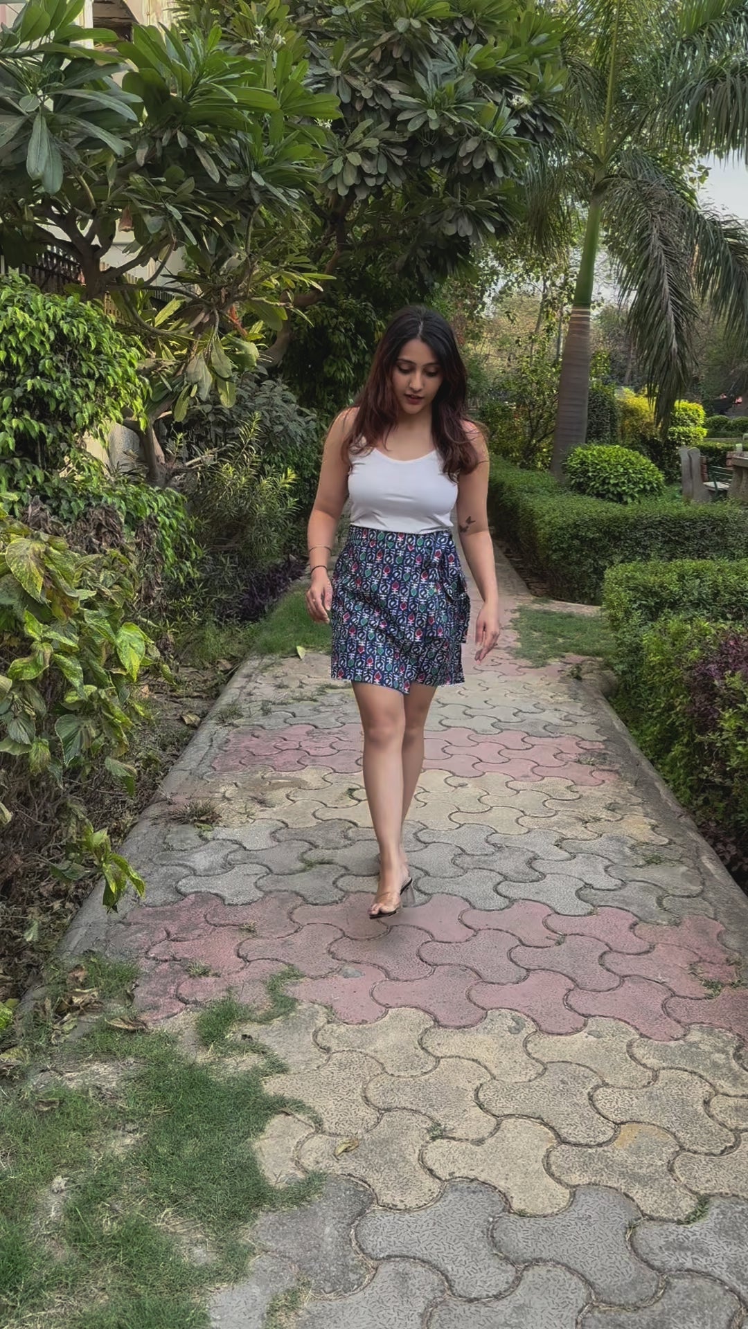 KNOT STYLED SKORT
