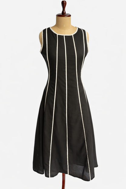 STRIPED MAXI DRESS