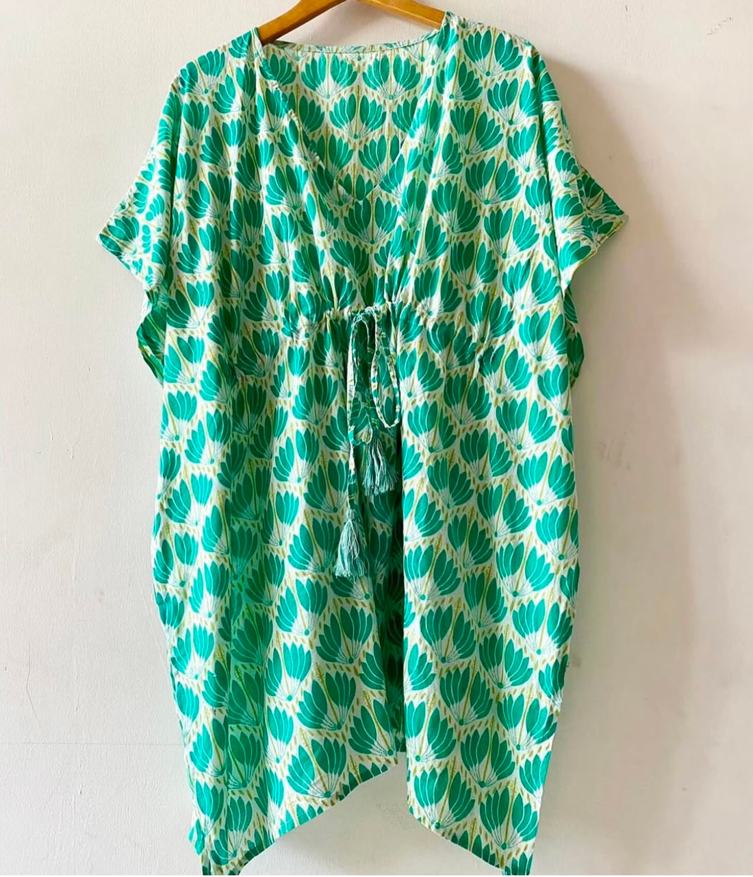 KAFTAN MIDI DRESS