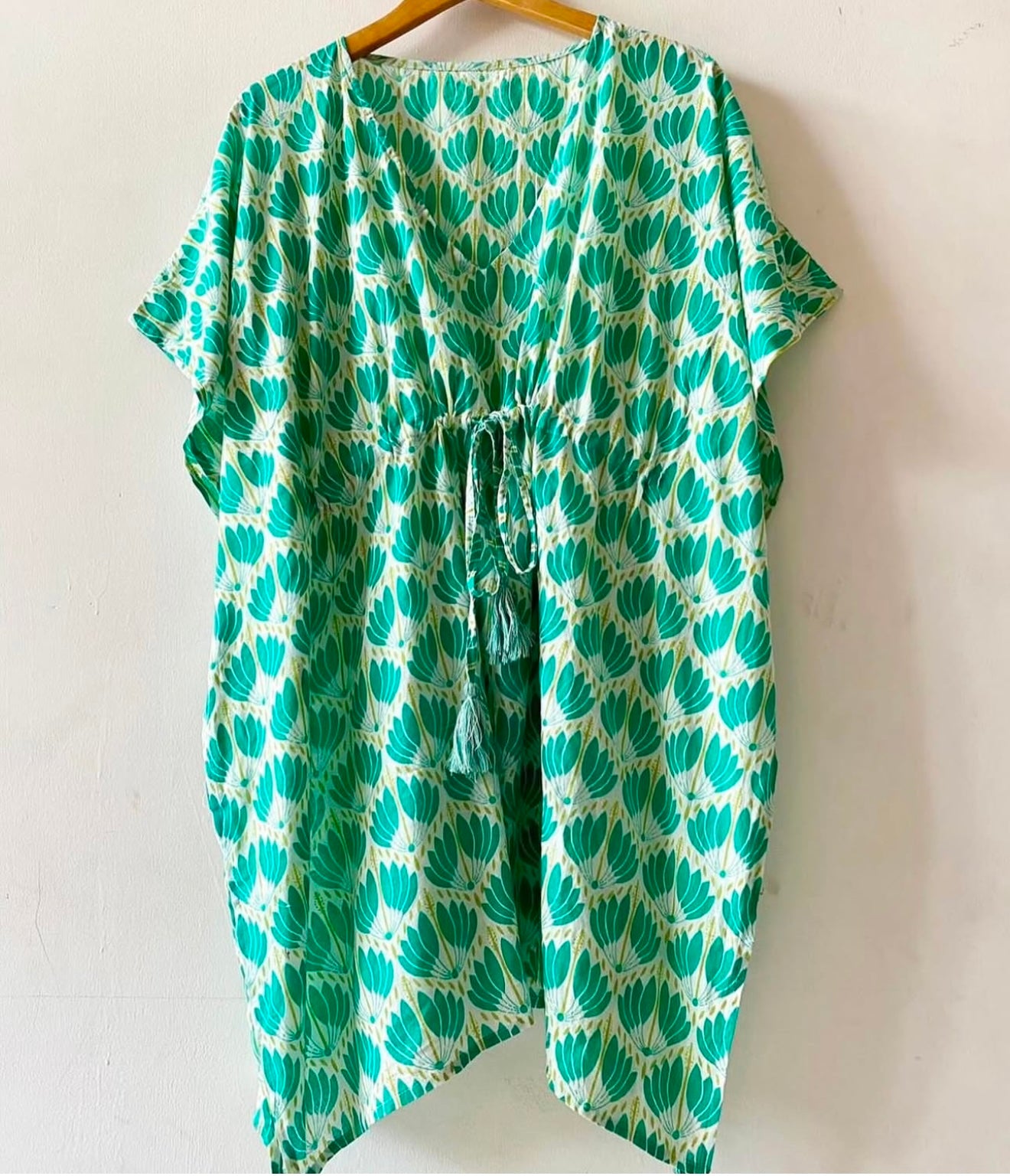 KAFTAN MIDI DRESS