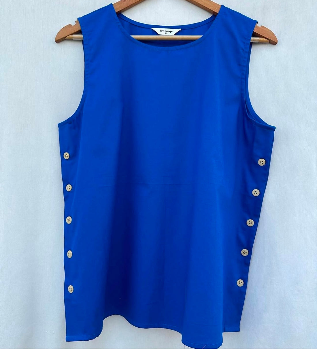 SIDE BUTTON PANEL TUNIC
