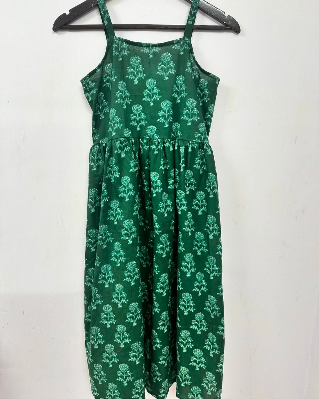 STRAPPY DRESS WITH BACK SMOCKED