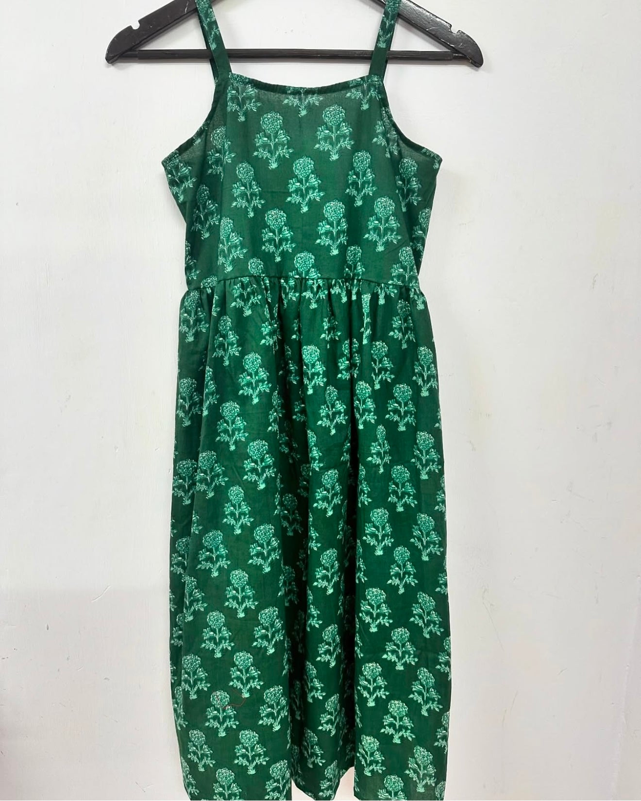 STRAPPY DRESS WITH BACK SMOCKED