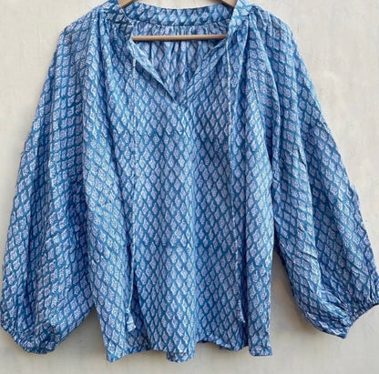 FRONT KNOT BALLOON TOP