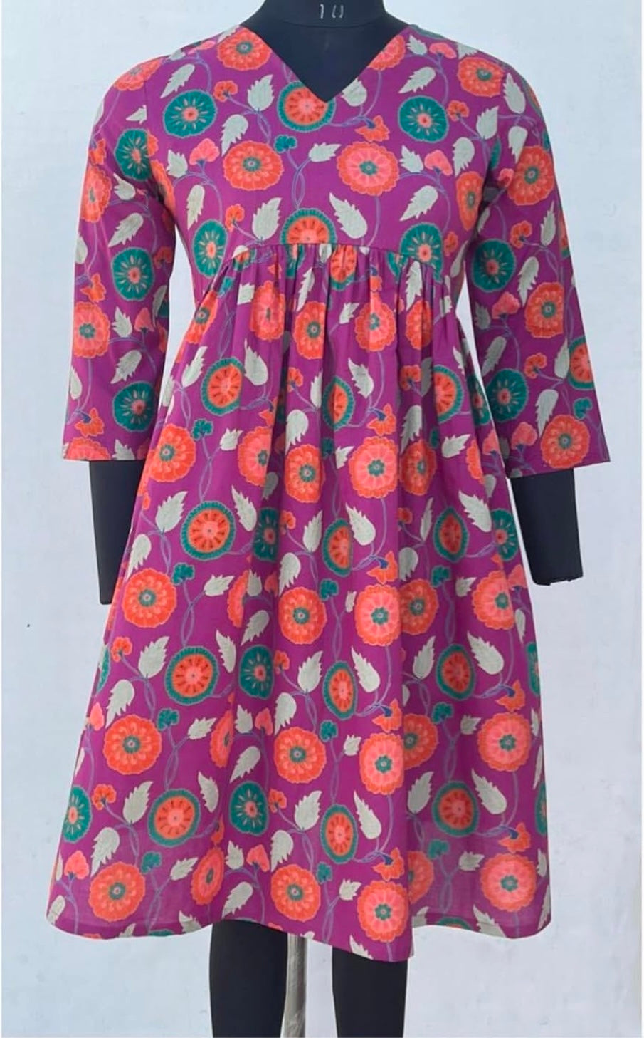 MIDI-FLARED ESSENTIAL DRESS