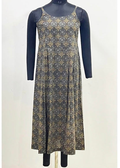 STRAPPY FLARED DRESS