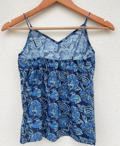 NOODLE STRAP CAMISOLE WITH ELASTICATED BACK