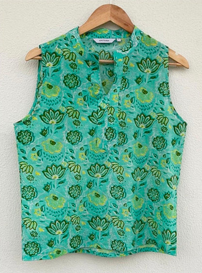 MANDARIN COLLAR TUNIC