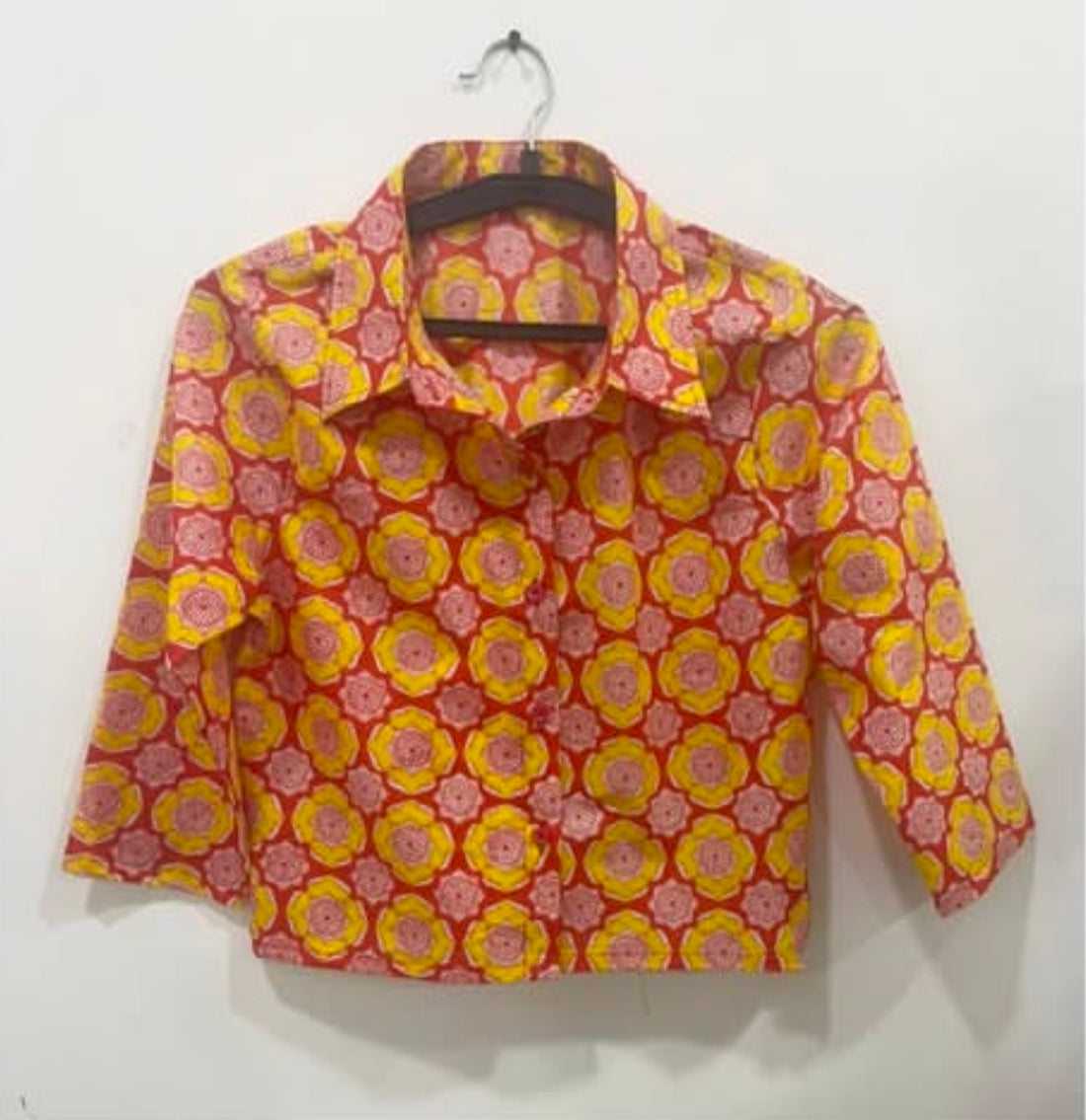 CROPPED BOXY SHIRT