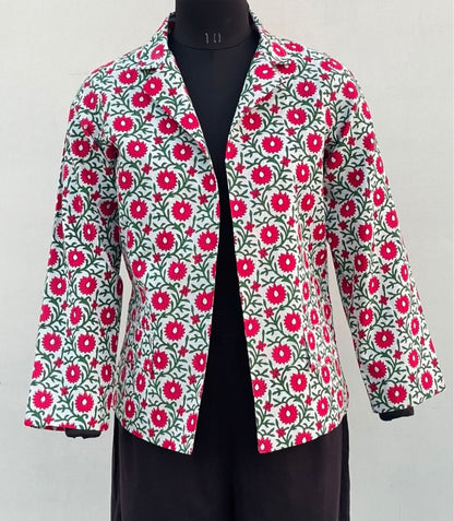 BASIC CUBAN COLLARED BLAZER