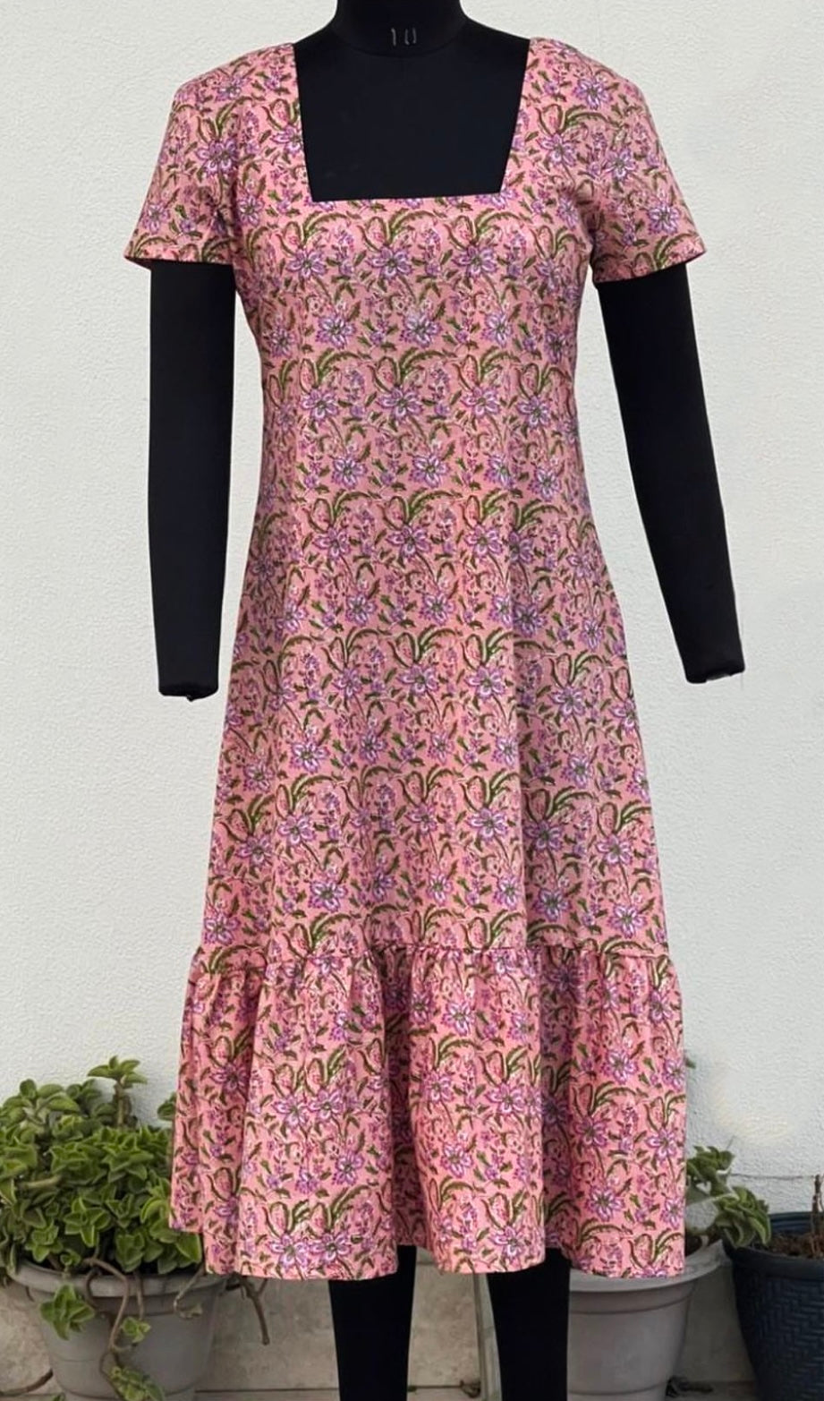 BALLOON LONG DRESS