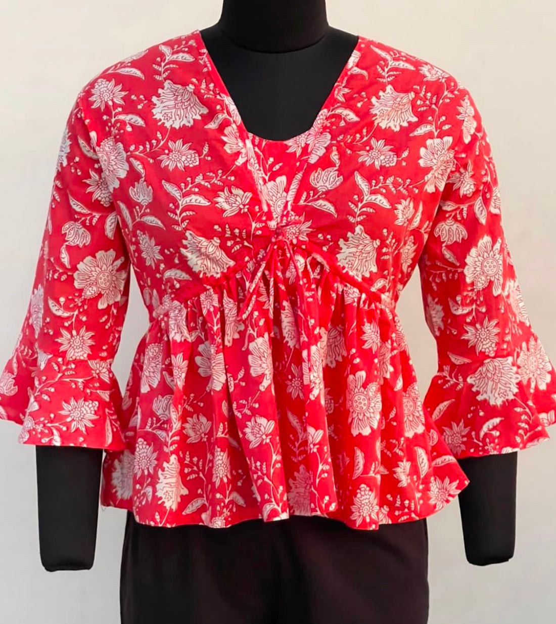 TIE-DETAIL TOP