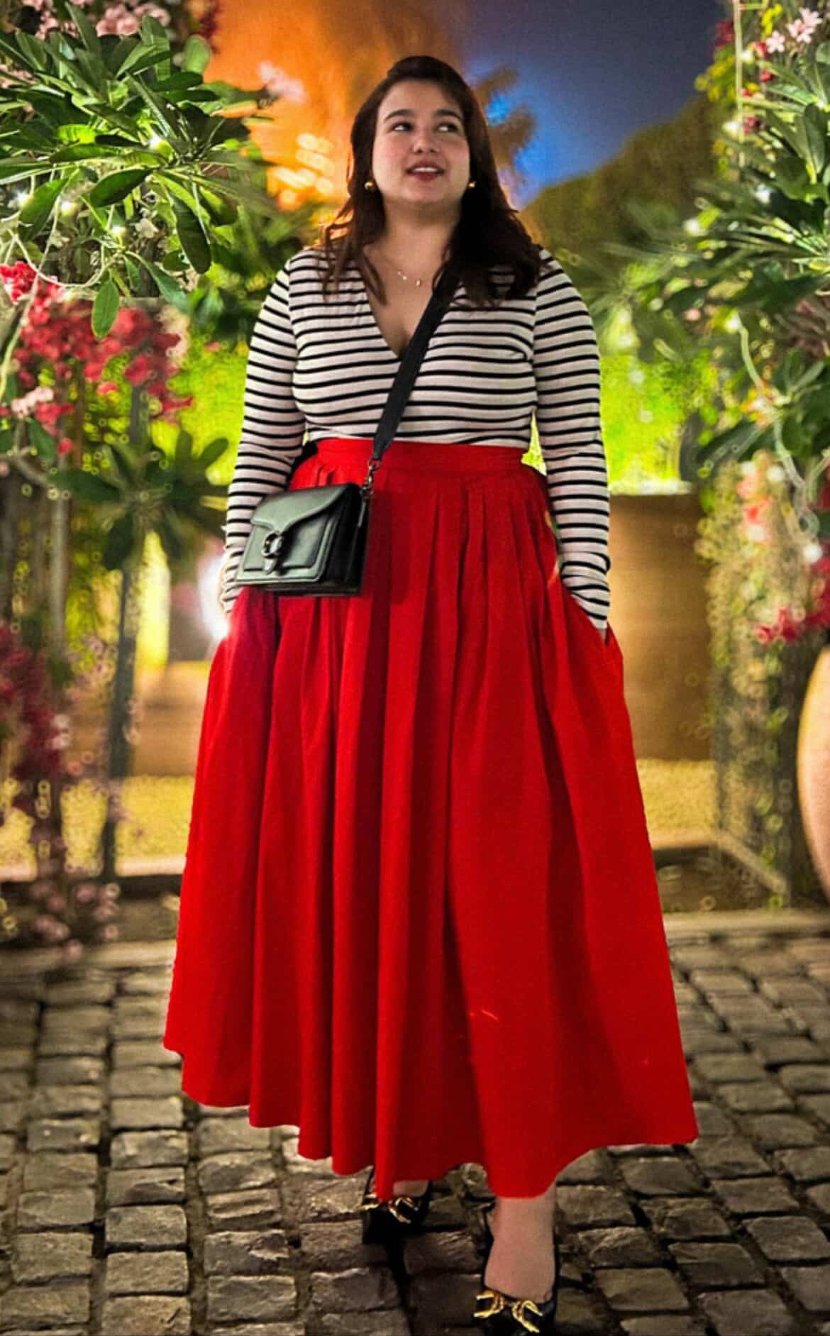PLEATED SKIRT