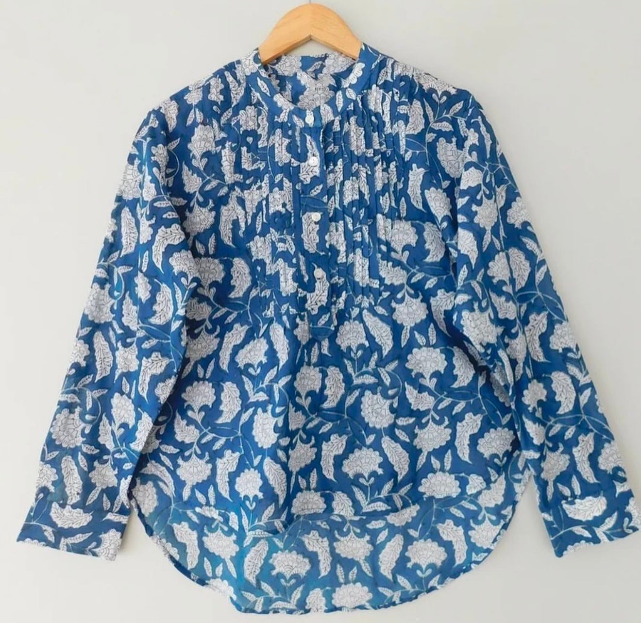 PLEATED PANEL SHIRT