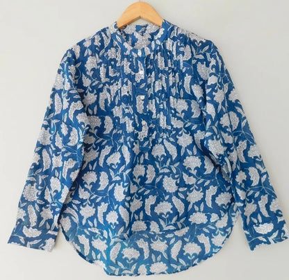 PLEATED PANEL SHIRT