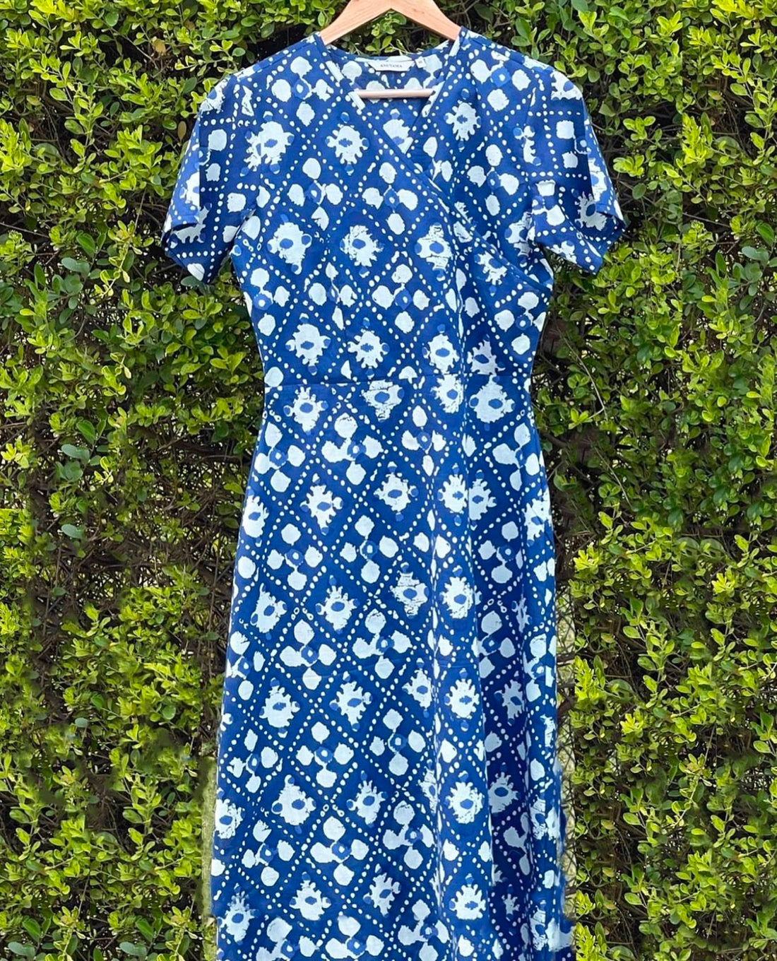 OVERLAPPED STRAIGHT FIT DRESS