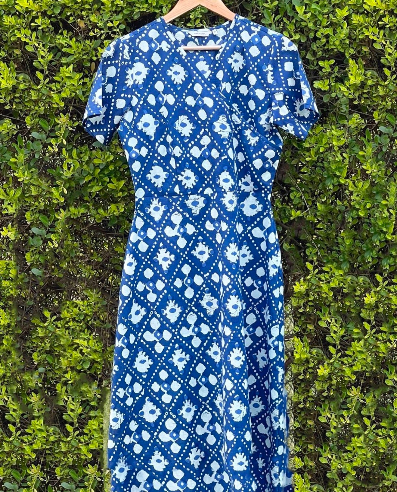 OVERLAPPED STRAIGHT FIT DRESS