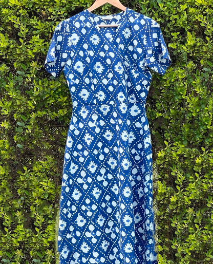 OVERLAPPED STRAIGHT FIT DRESS