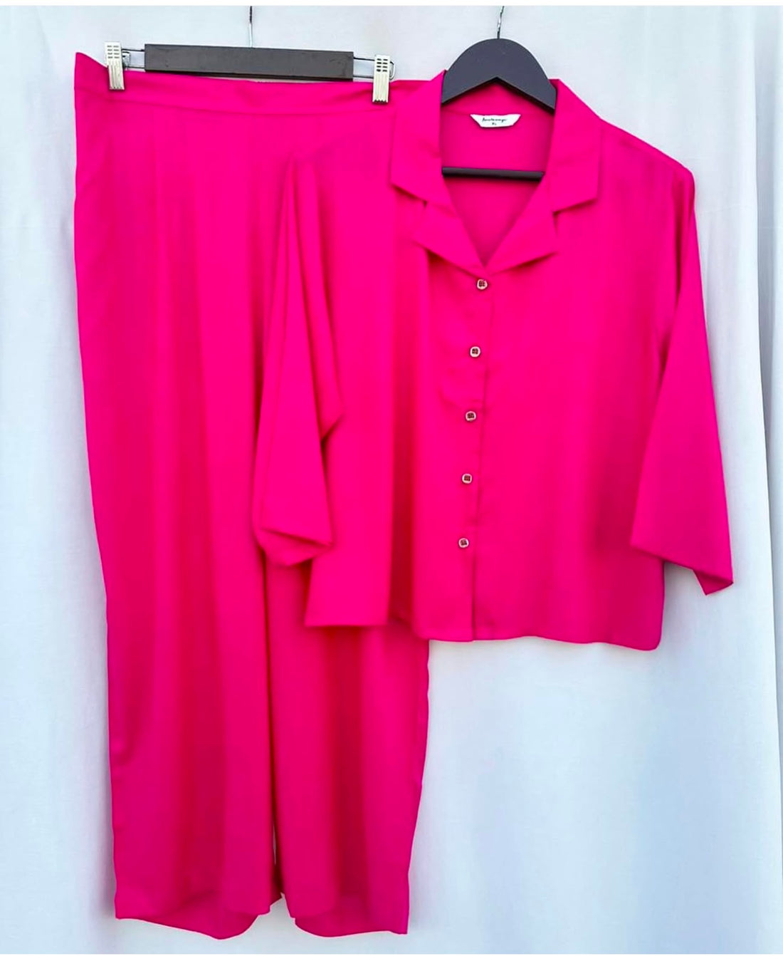 CUBAN COLLARED SOLID CO-ORD