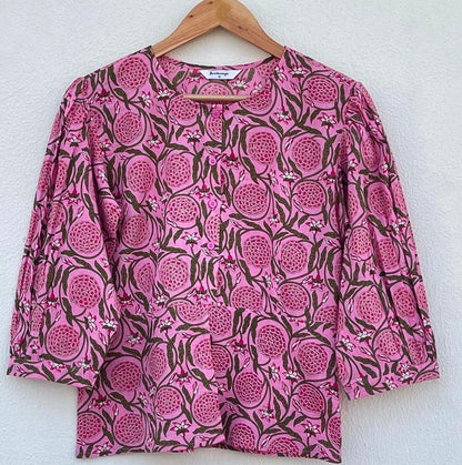 PEPLUM BUTTON DOWN TOP