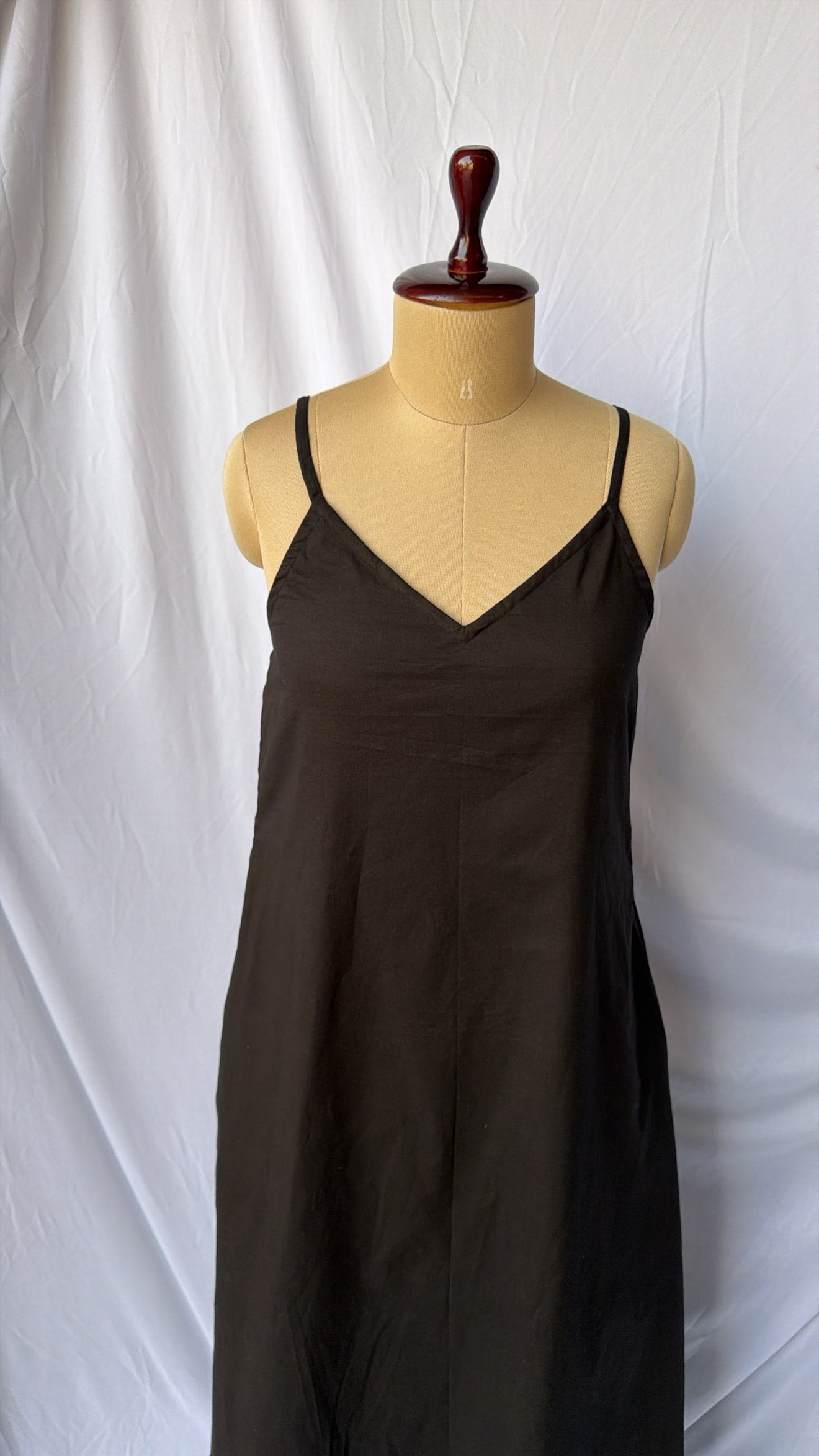 BLACK SPAGHETTI WITH LINING