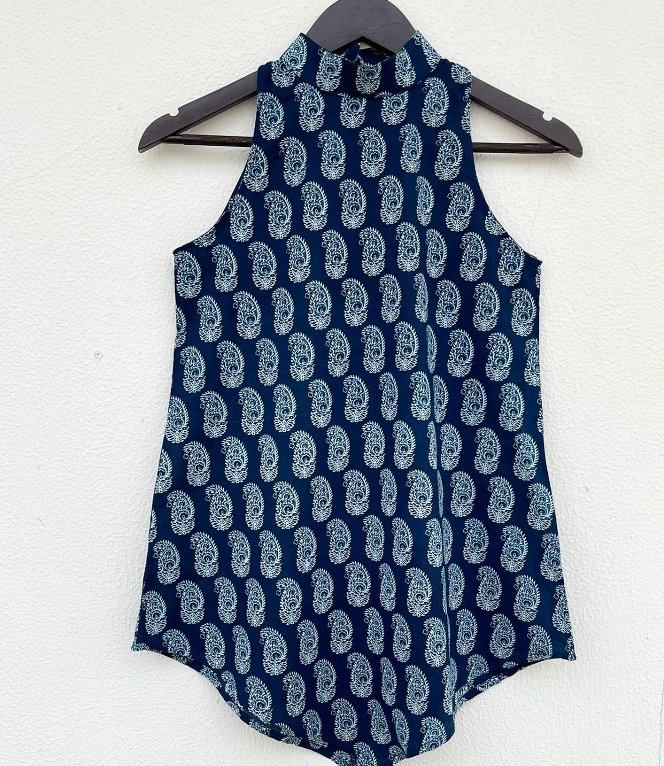 HALTER NECK SHORT KURTA