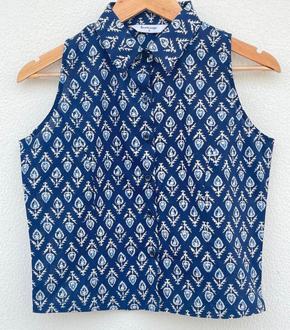 SLEEVELESS SHIRT