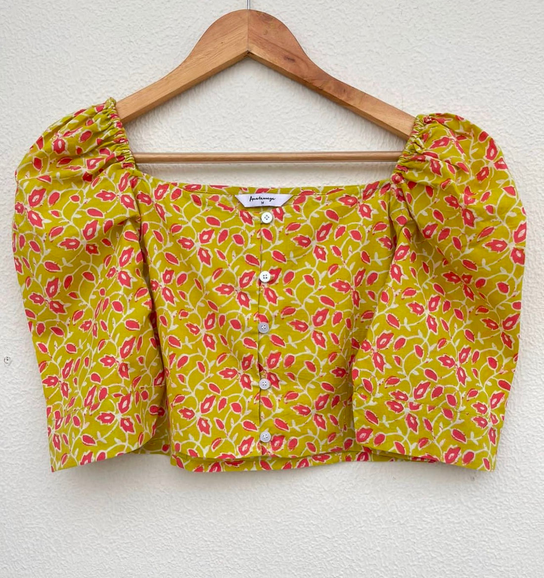 PUFFED SLEEVE- BLOUSE