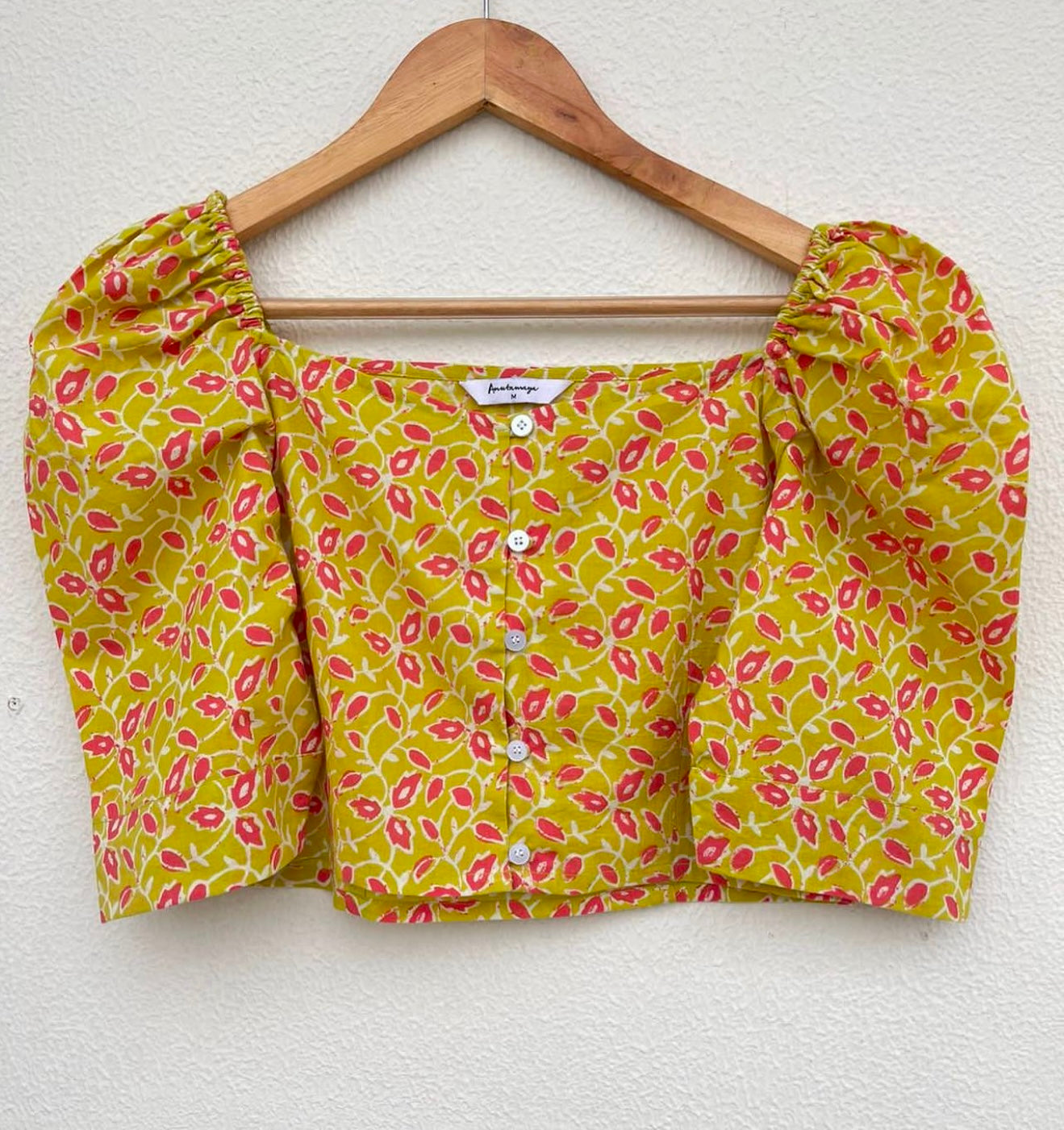 PUFFED SLEEVE- BLOUSE