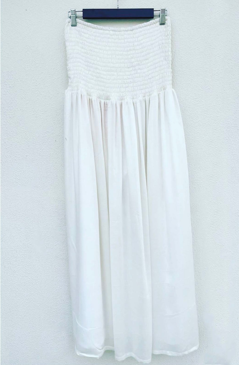 SOLID TUBE DRESS WITH LINING