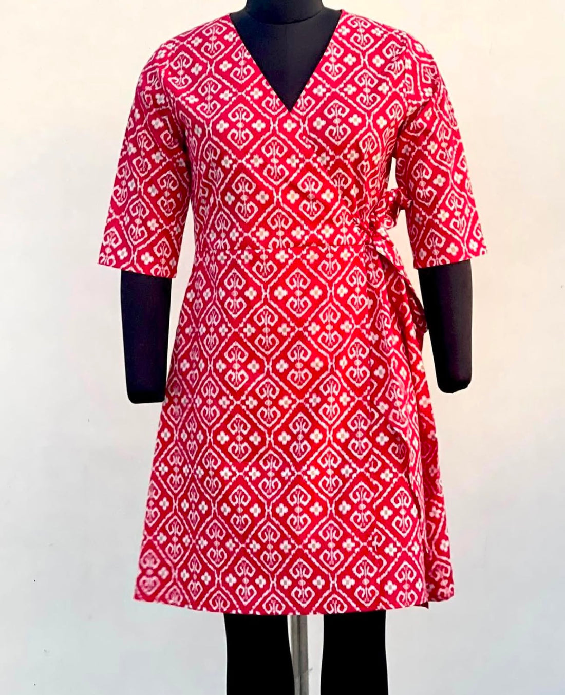 SHORT WRAP ON DRESS