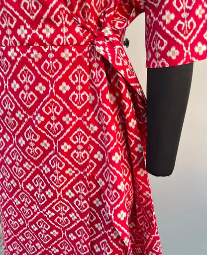 SHORT WRAP ON DRESS