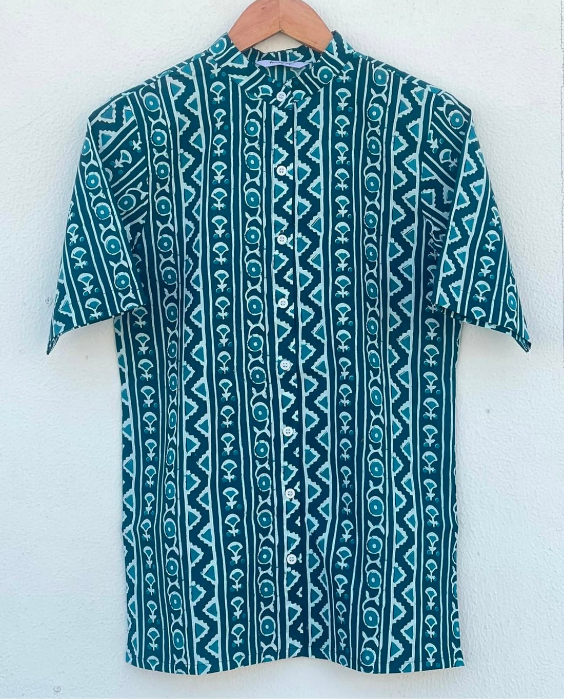 CHINESE COLLARED LONG SHIRT