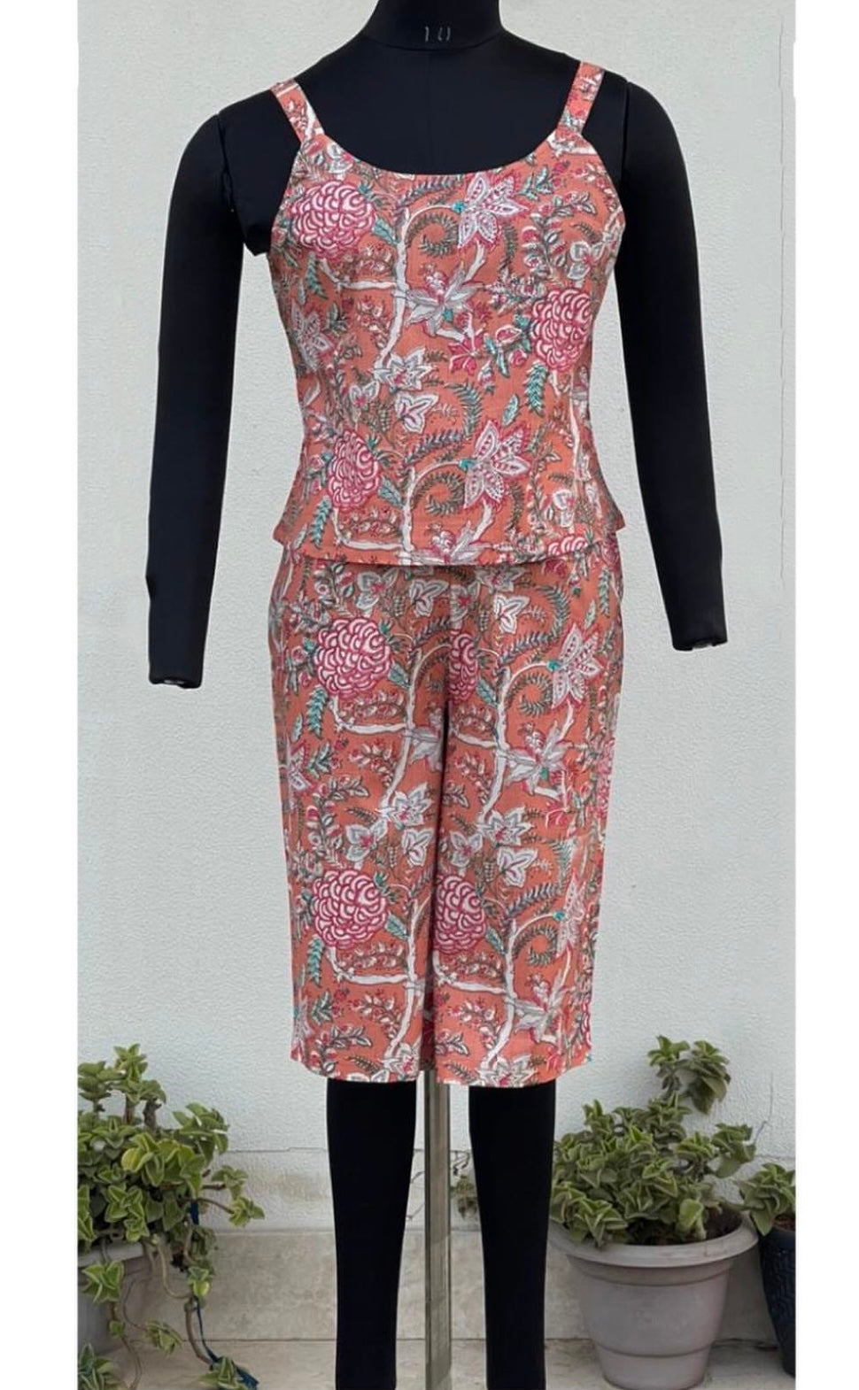 BROAD STRAP CAMISOLE SET