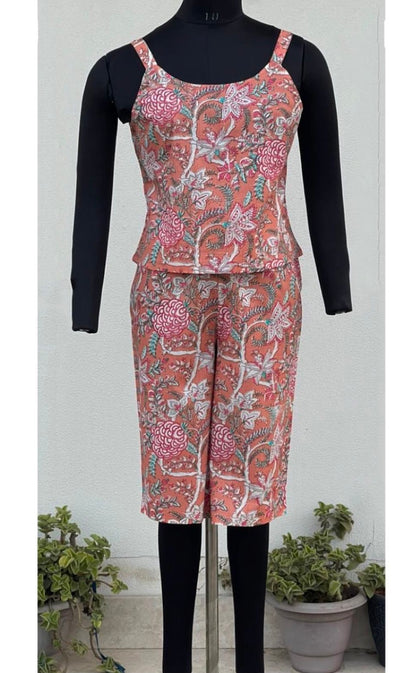 BROAD STRAP CAMISOLE SET