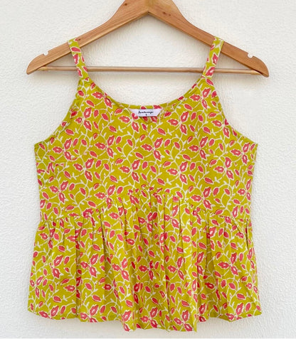GATHERED CAMISOLE