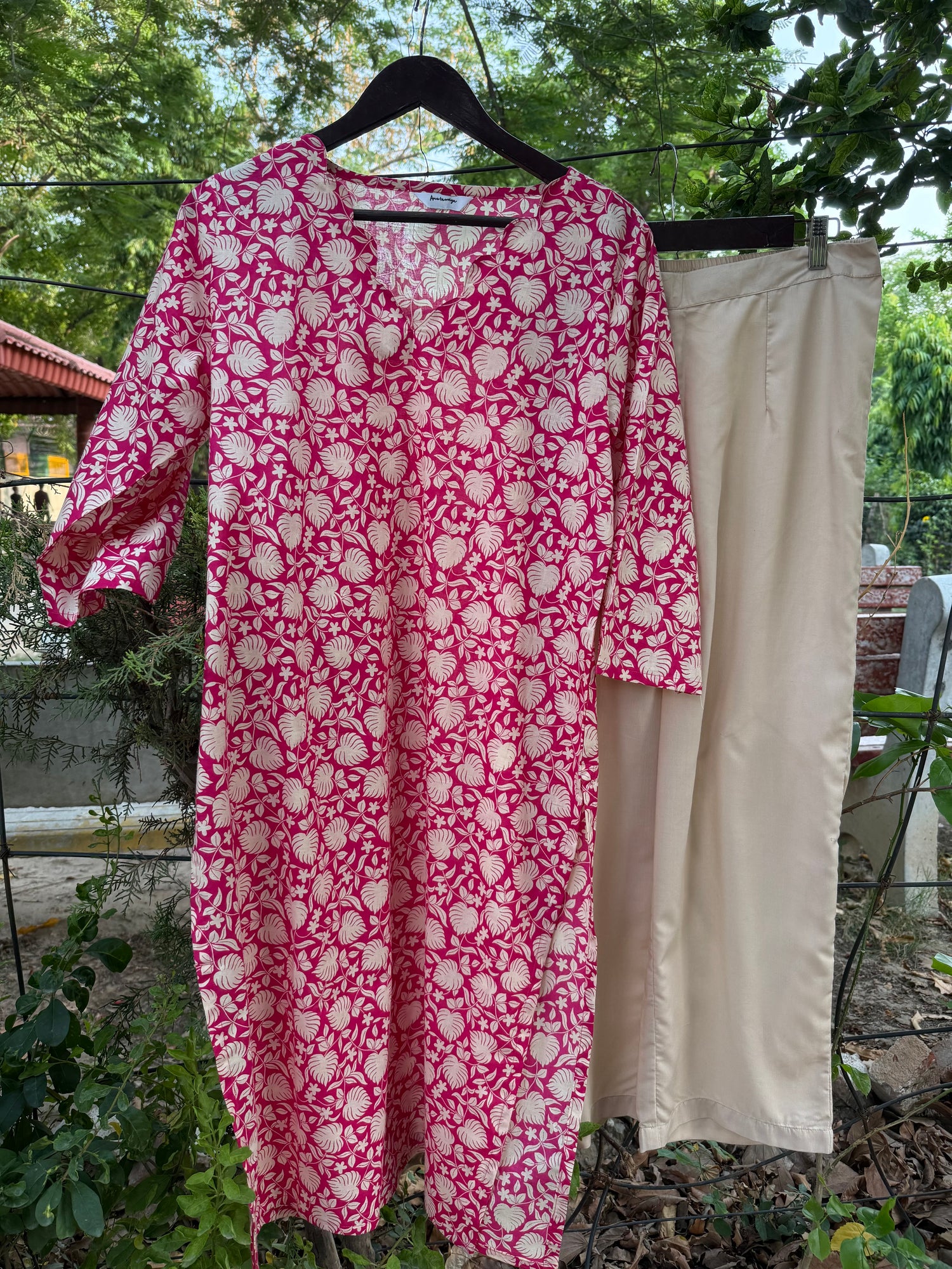 COTTON KURTA SET