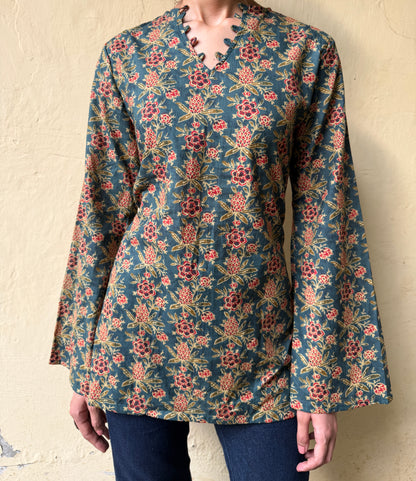 SHORT KURTA WITH CORSET BACK