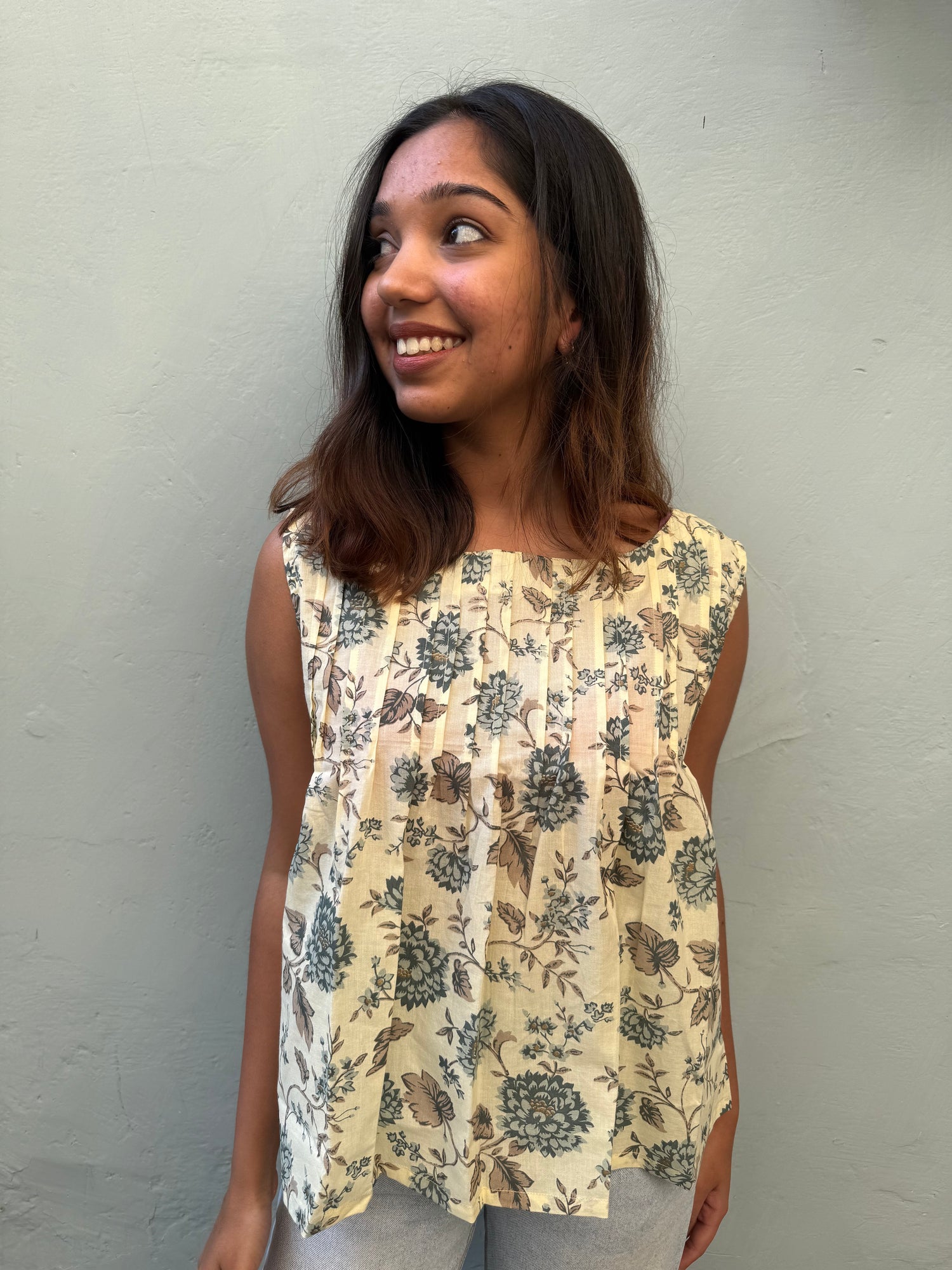 PLEATED TUNIC