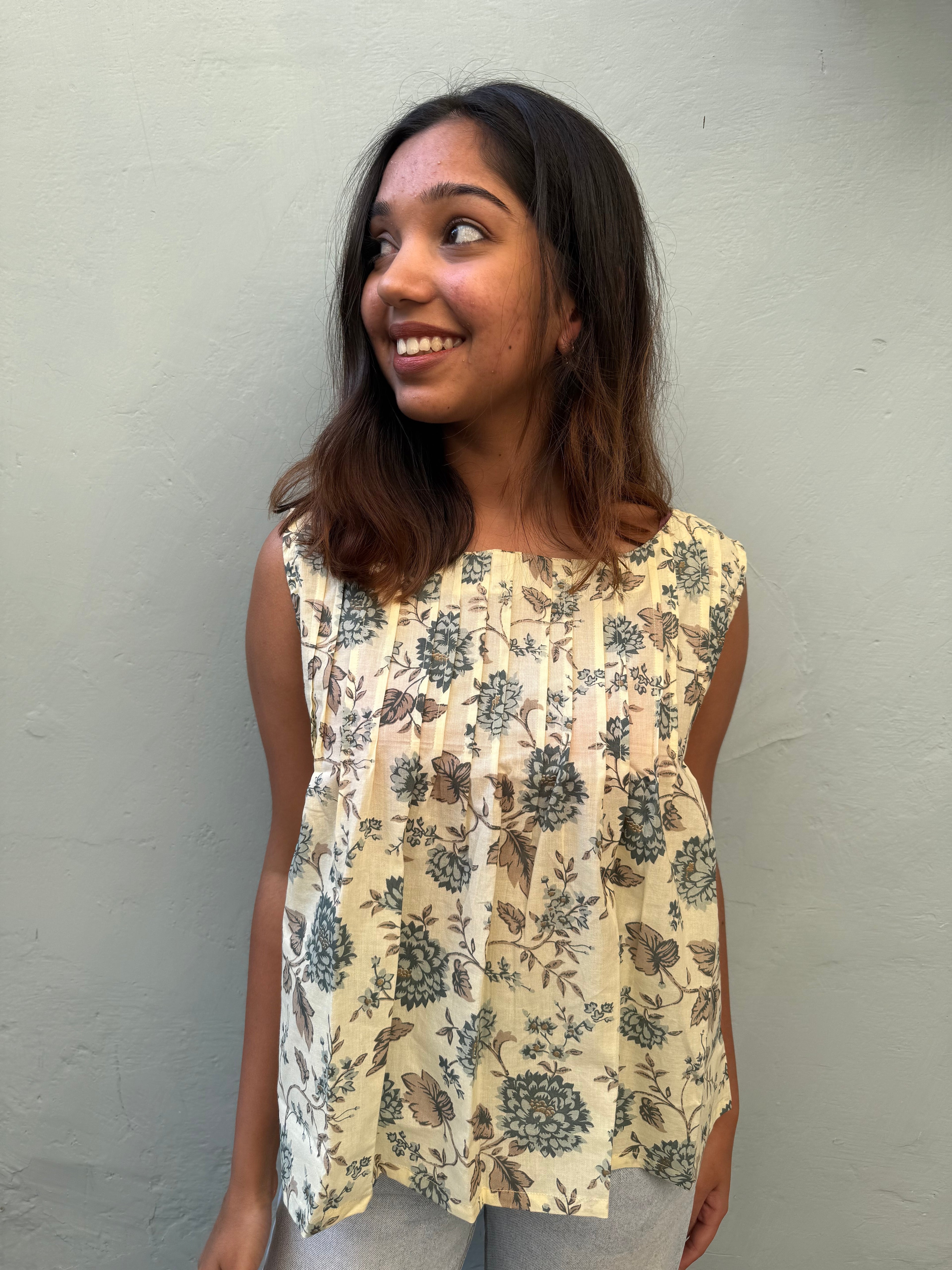 PLEATED TUNIC