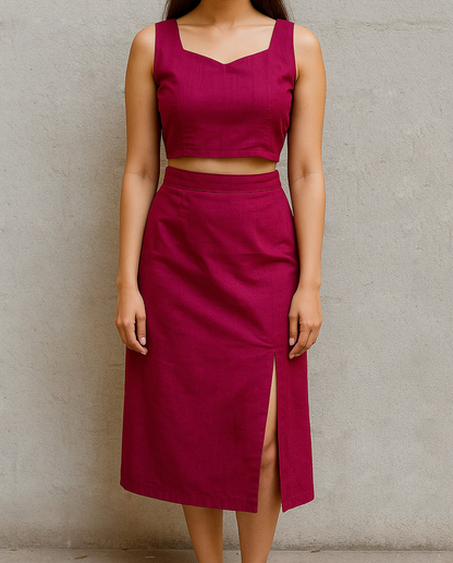 SKIRT BLOUSE SET