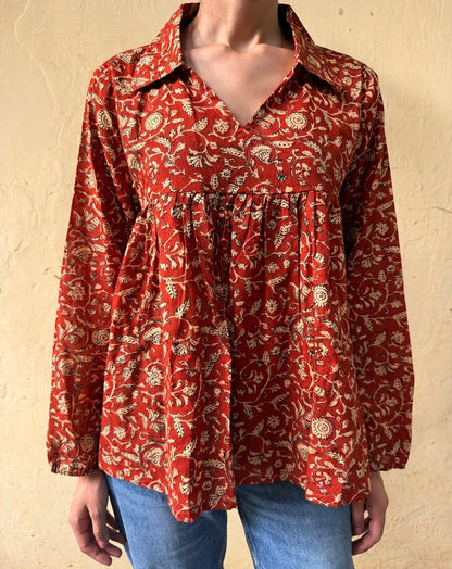 PEPLUM SHIRT