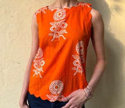 SCALLOPED TUNIC