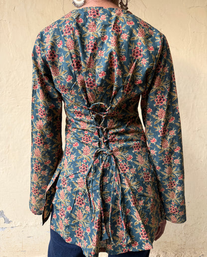 SHORT KURTA WITH CORSET BACK
